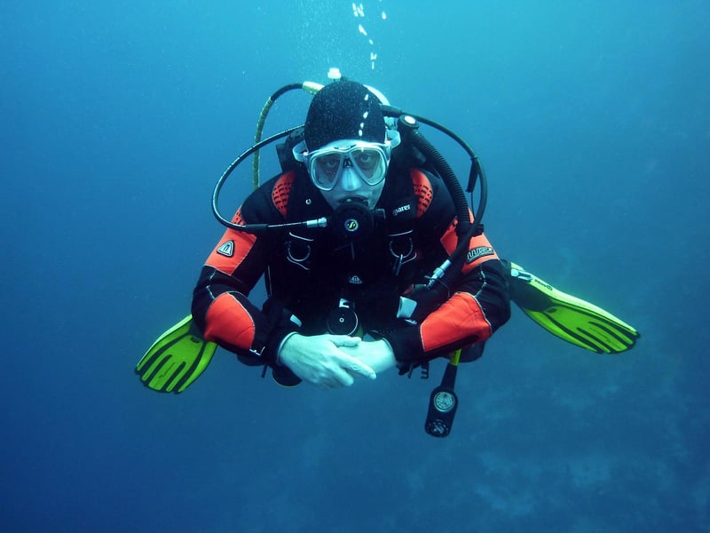 Diving Underwater